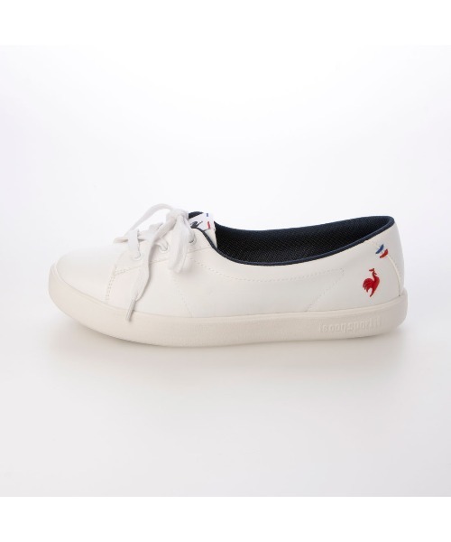 le coq sportif（ルコックスポルティフ）の「３ホールスタイルシューズ（LCSフルシュショート）（その他シューズ・レディース・ブラック/ホワイト/ベージュ/ブラック×ブラック・24.5cm/24cm/23.5cm/23cm/22.5cm）」の11枚目の写真
