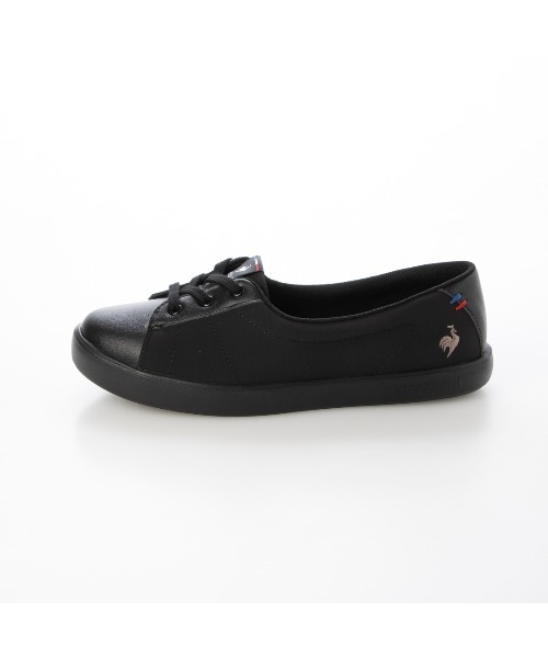 le coq sportif（ルコックスポルティフ）の「３ホールスタイルシューズ（LCSフルシュショート）（その他シューズ・レディース・ブラック/ホワイト/ベージュ/ブラック×ブラック・24.5cm/24cm/23.5cm/23cm/22.5cm）」の18枚目の写真