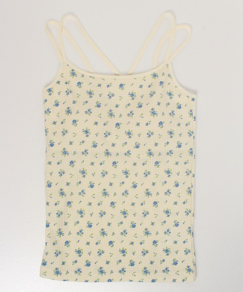 JEMORGAN(ジェーイーモーガン)の「【JEMORGAN / ジェーイーモーガン】ワッフル花柄 カップ付きキャミソール(パック入り)(キャミソール・レディース・ピンク系/ブルー系1/ブルー系2/パープル系/パープル系1/ピンク系1・F)」の9枚目の写真