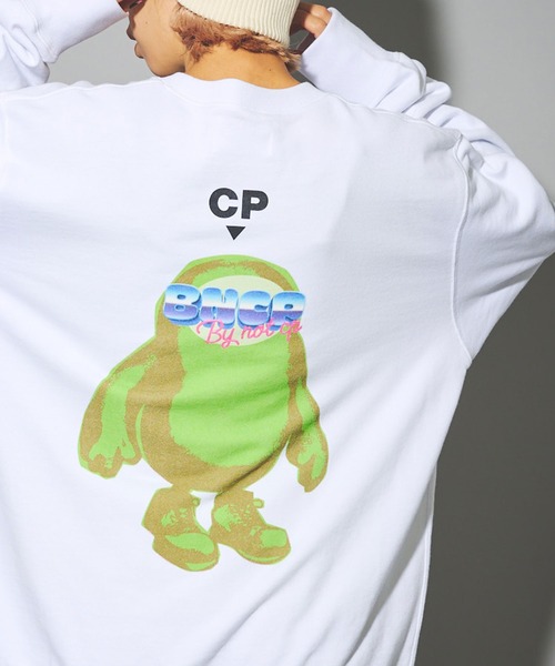 CIAOPANIC(チャオパニック)の「【ZOZO限定】【BNCP】モンスタープリントスウェット(スウェット・レディース・ホワイト/ブラック/杢グレー・M/L/XL)」の8枚目の写真