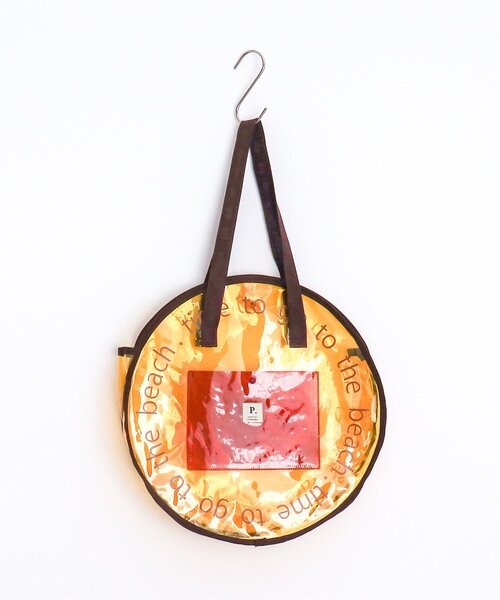 p.premier(ピードットプルミエ)の「サークルプールバッグ(大)(スイムグッズ・キッズ・ブラック/イエロー/グリーン/ピンク・FREE)」の1枚目の写真