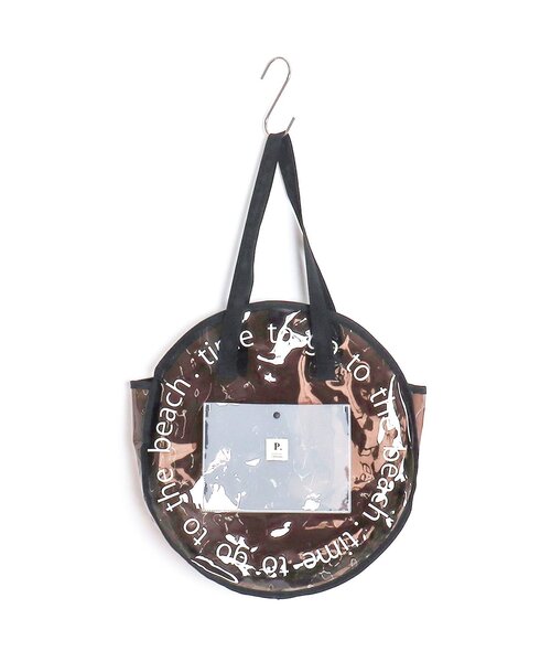 p.premier(ピードットプルミエ)の「サークルプールバッグ(大)(スイムグッズ・キッズ・ブラック/イエロー/グリーン/ピンク・FREE)」の2枚目の写真