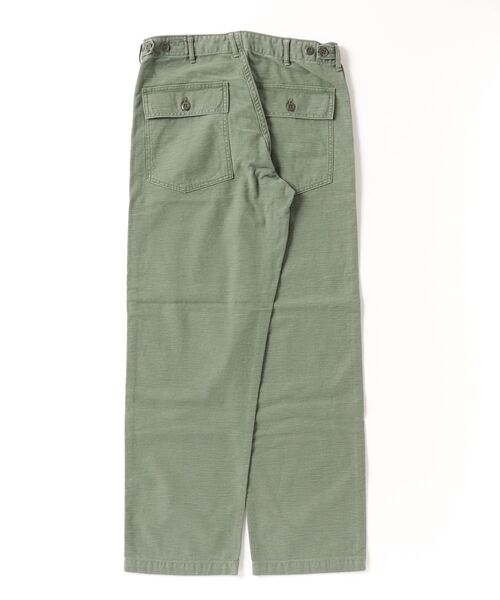 orSlow（オアスロウ）の「Orslow / オアスロウ：US ARMY FATIGUE PANTS USED WASH (REGULAR FIT)：01-5002-216[STD]（その他パンツ・メンズ・グリーン系その他・4/2/3）」の2枚目の写真