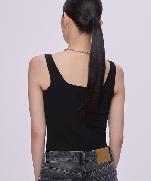 OUR WACOAL（アワワコール）の「カップ付きコットンリブタンク