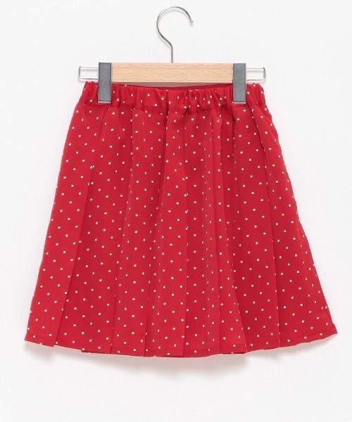 by LOVEiT(バイラビット)の「インパンつきハートポシェットドットプリーツスカート(スカート・キッズ・ブラック/レッド/オフホワイト/グリーン・120cm/130cm/140cm/150cm/160cm)」の12枚目の写真