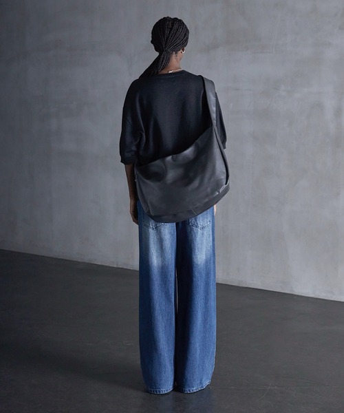 CALLNE】Tech Half Moon Shoulder Bag / テックハーフムーン