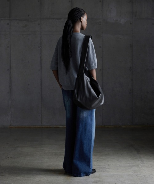 エルエルビーン y2k ワンショルダーバッグ テック ハーフムーン 黒 ブラック CALLNE】Tech Half Moon Shoulder Bag / テックハーフムーン