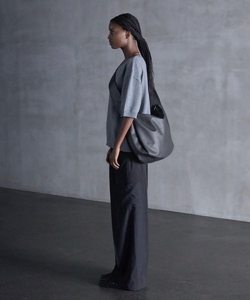 CALLNE】Tech Half Moon Shoulder Bag / テックハーフムーン