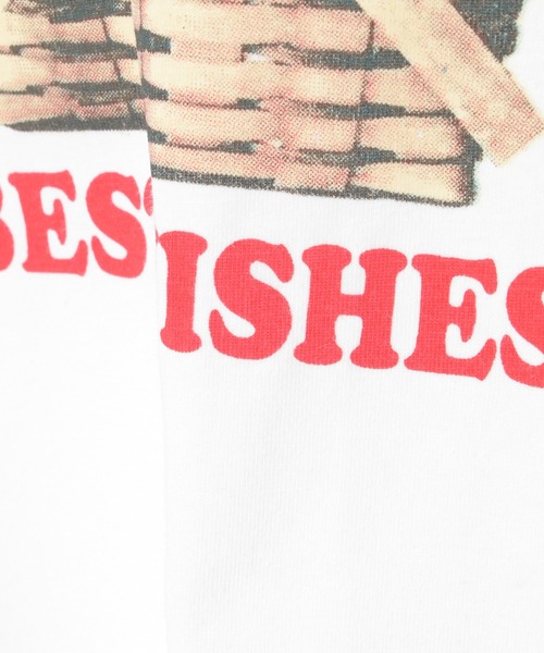 notch.(ノッチ)の「ベア天竺 キャットプリントTシャツ(Tシャツ/カットソー・レディース・ブラック/その他2・M)」の8枚目の写真