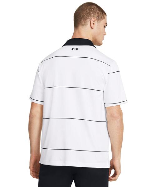 【セール】UAプレーオフ3.0 ストライプ ポロ（ゴルフ/メンズ）（ポロシャツ）｜UNDER ARMOUR（アンダーアーマー）
