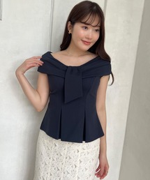 Lily Shawl Peplum Top