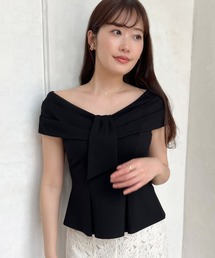 Lily Shawl Peplum Top