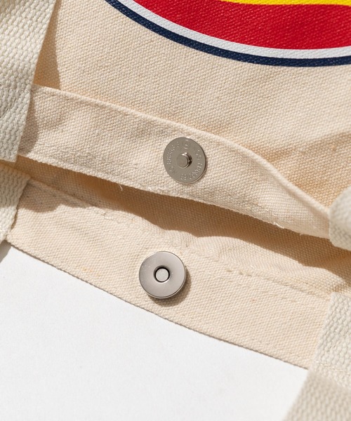 Dickies(ディッキーズ)の「Dickies ディッキーズ キャンバストートバッグ / DK LOGO TC CANVAS TOTE BAG(トートバッグ・メンズ・レッド/ネイビー/オフホワイト/ブラック・FREE)」の22枚目の写真