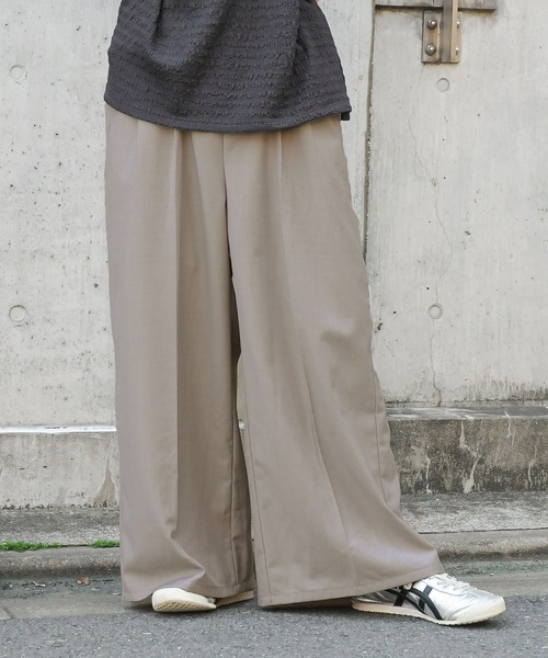 ポケ付き vintage 90s 肉厚 リネン コットン 極太 ワイド 袴パンツ ポケ付き vintage 90s 肉厚 リネン コットン 極太 ワイド 袴パンツ