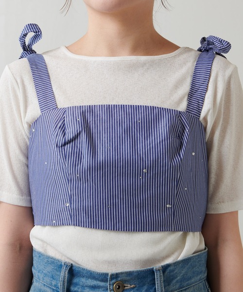 sister jane ビスチェ Sister Jane（シスタージェーン）の「sister jane/ストライプビスチェ