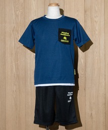 LOGOS（ロゴス）の「【30】〔LOGOS/ロゴス〕DRYメッシュ 半袖Tシャツ × ハーフパンツ セットアップ（アンサンブル）」