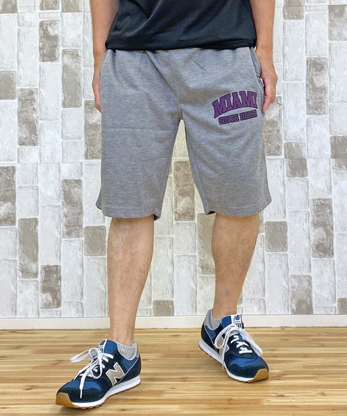 TopIsm(トップイズム)の「アメカジプリント ショートパンツ(スウェットパンツ・メンズ・ライトグレー系3/ライトグレー系2/ブラック系3/ライトグレー系1/ブラック系2/ブルー系1/ブルー系3/グリーン系2/ブルー系2/グリーン系3/グリーン系1/ブラック系1・LL/L/M)」の5枚目の写真
