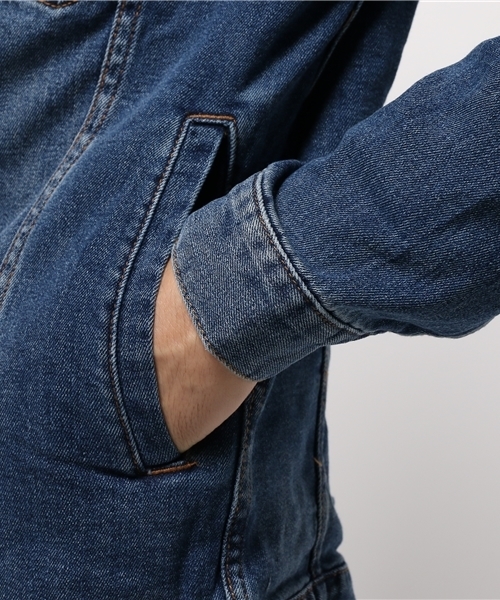 WEGO（ウィゴー）の「WEGO/ライクラデニムストレッチジャケット（デニムジャケット・メンズ・インディゴブルー/ライトインディゴブルー/ダークインディゴブルー・LARGE/MEDIUM）」の11枚目の写真