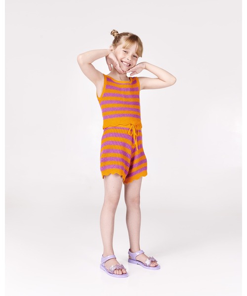 【セール】MINI MELISSA SPARKLY INF（サンダル）｜melissa（メリッサ）