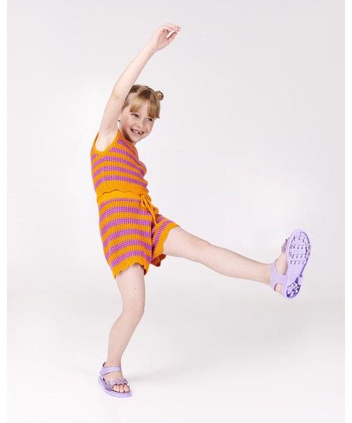 【セール】MINI MELISSA SPARKLY INF（サンダル）｜melissa（メリッサ）