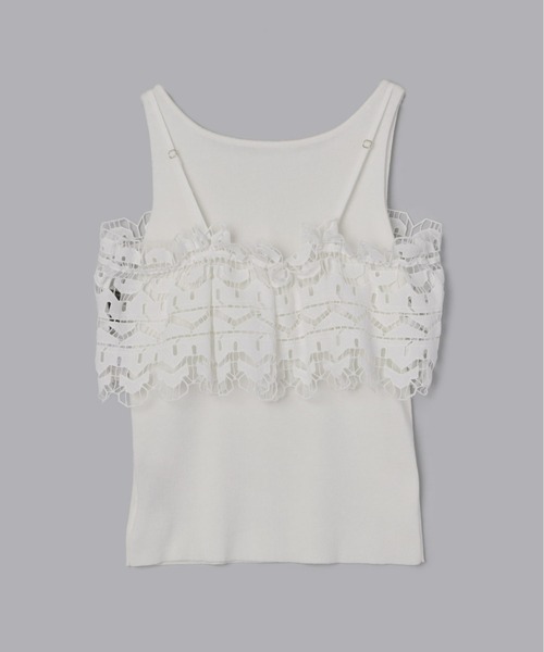 Olu.（オルドット）の「スカラップレースビスチェセット（ベスト・レディース・ブラック/ホワイト・FREE）」の16枚目の写真