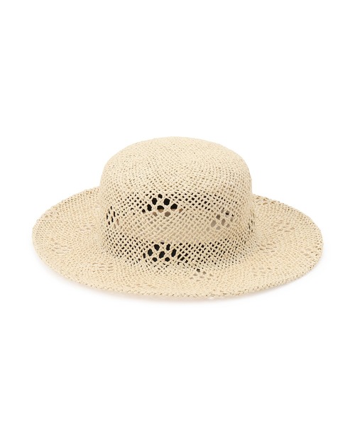 VIS（ビス）の「トライアングルメッシュハット（ハット・レディース・ベージュ系その他2/イエロー系その他3・FREE）」の8枚目の写真