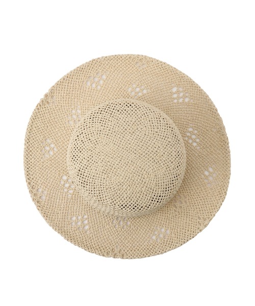 VIS（ビス）の「トライアングルメッシュハット（ハット・レディース・ベージュ系その他2/イエロー系その他3・FREE）」の11枚目の写真