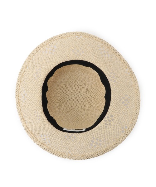 VIS（ビス）の「トライアングルメッシュハット（ハット・レディース・ベージュ系その他2/イエロー系その他3・FREE）」の12枚目の写真