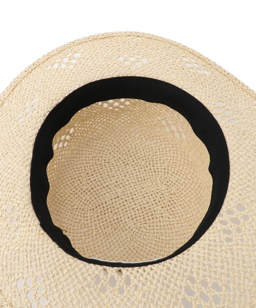VIS（ビス）の「トライアングルメッシュハット（ハット・レディース・ベージュ系その他2/イエロー系その他3・FREE）」の13枚目の写真