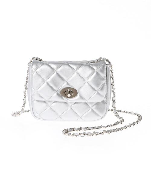 INGNI（イング）の「キルティングミニショルダーバッグ（ショルダー