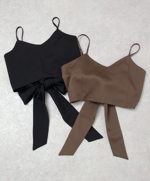 セール】バックリボンビスチェ（キャミソール）｜Rejoule（リジュール