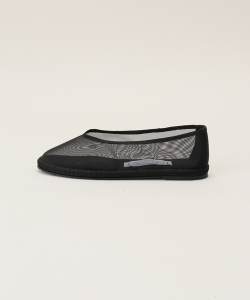 drogheria Crivellini（ドロゲリアクリベリーニ）の「【drogheria crivellini /ドロゲリア・クリベリーニ】tulle flat shoes（その他シューズ・レディース・ブラック・38/36/35/37）」の7枚目の写真
