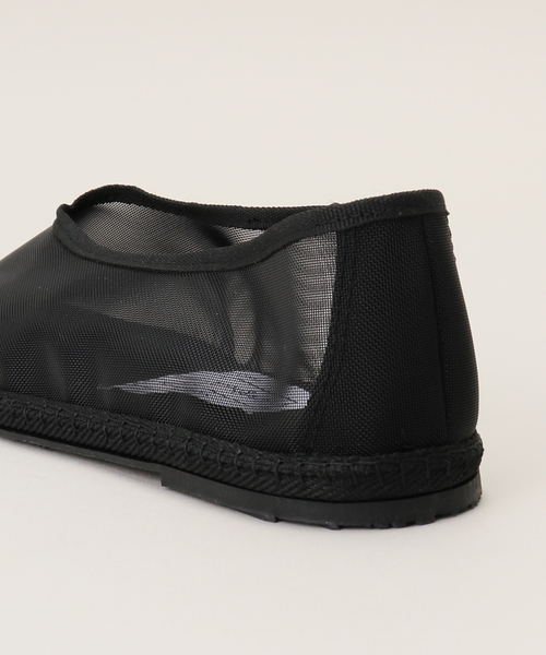 drogheria Crivellini（ドロゲリアクリベリーニ）の「【drogheria crivellini /ドロゲリア・クリベリーニ】tulle flat shoes（その他シューズ・レディース・ブラック・38/36/35/37）」の10枚目の写真