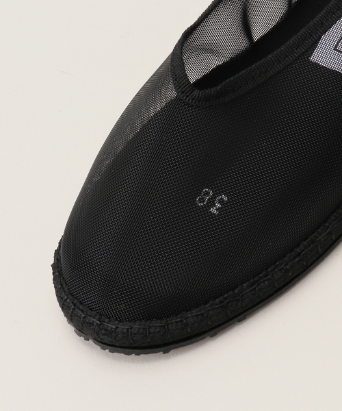 drogheria Crivellini（ドロゲリアクリベリーニ）の「【drogheria crivellini /ドロゲリア・クリベリーニ】tulle flat shoes（その他シューズ・レディース・ブラック・38/36/35/37）」の13枚目の写真