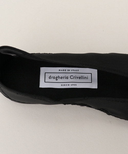 drogheria Crivellini（ドロゲリアクリベリーニ）の「【drogheria crivellini /ドロゲリア・クリベリーニ】tulle flat shoes（その他シューズ・レディース・ブラック・38/36/35/37）」の14枚目の写真
