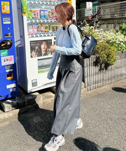 Birthday room(バースデイルーム)の「シアーカラートップス / sheer color tops(Tシャツ/カットソー・レディース・ピンク/イエロー/ブラック/ライトブルー・FREE)」の9枚目の写真