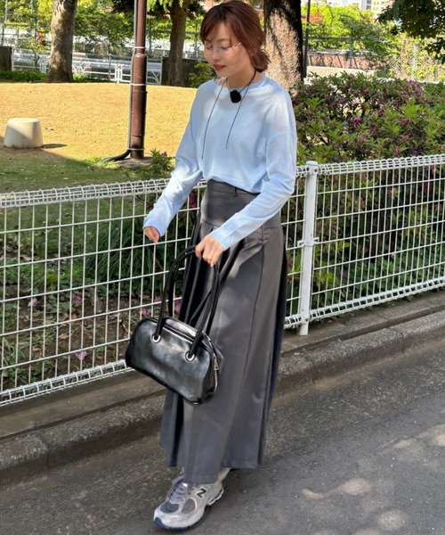 Birthday room(バースデイルーム)の「シアーカラートップス / sheer color tops(Tシャツ/カットソー・レディース・ピンク/イエロー/ブラック/ライトブルー・FREE)」の11枚目の写真