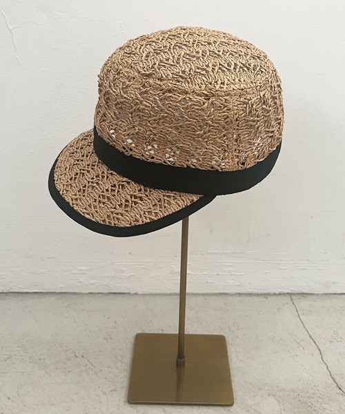 DEICY(デイシー)の「ペーパーマリンキャップ(キャップ・レディース・ブラック・FREE)」の3枚目の写真