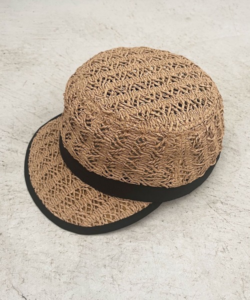 DEICY(デイシー)の「ペーパーマリンキャップ(キャップ・レディース・ブラック・FREE)」の4枚目の写真