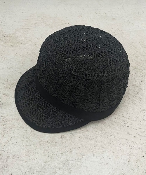 DEICY(デイシー)の「ペーパーマリンキャップ(キャップ・レディース・ブラック・FREE)」の2枚目の写真