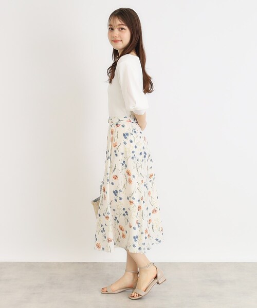 index（インデックス）の「◆クールタッチデザインスリーブニット【洗濯機洗い可/抗ピル/接触冷感】（ニット/セーター・レディース・ライトブルー/チャコールグレー/ブラック/ナチュラル/ホワイト系9・34/36/38/40/42）」の20枚目の写真