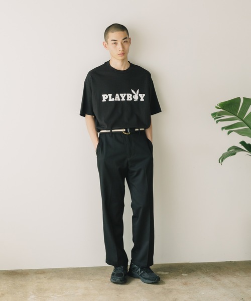 プレイボーイ　PLAYBOY Tシャツ　オゾンコミュニティ　ガールフォト　新品 X-girl×プレイボーイ、“バニーガール”プリントのTシャツ