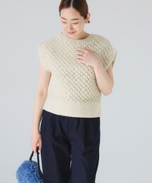 B:MING by BEAMS（ビーミングバイビームス）の「【別注】NEPALHANDKNIT / 2way ニット ベスト（ベスト）」