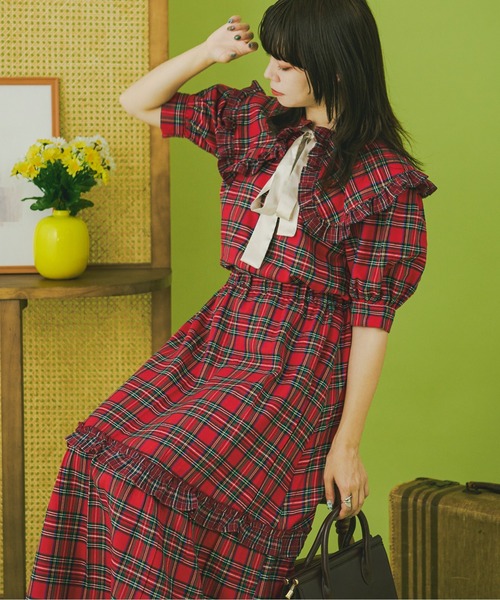 kutir（クティール）の「【クティールとレトロ】【セットアップ着用