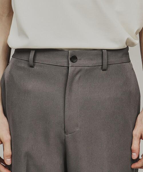 tk.TAKEO KIKUCHI（ティーケータケオキクチ）の「◆360度ストレッチワイドストレートパンツ（スラックス・メンズ・グレー/ブラック/ダークブラウン・01/02/03/04）」の8枚目の写真