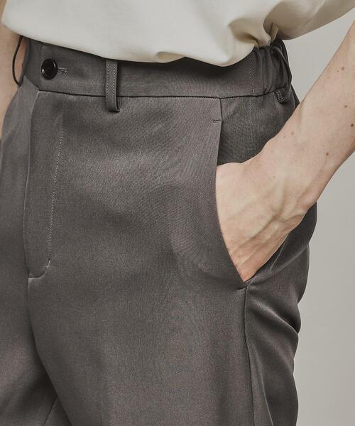 tk.TAKEO KIKUCHI（ティーケータケオキクチ）の「◆360度ストレッチワイドストレートパンツ（スラックス・メンズ・グレー/ブラック/ダークブラウン・01/02/03/04）」の10枚目の写真