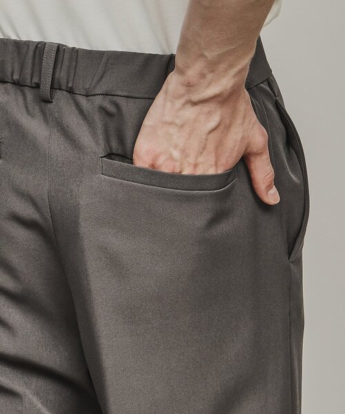 tk.TAKEO KIKUCHI（ティーケータケオキクチ）の「◆360度ストレッチワイドストレートパンツ（スラックス・メンズ・グレー/ブラック/ダークブラウン・01/02/03/04）」の11枚目の写真