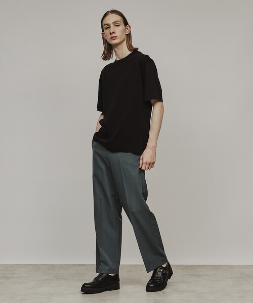 tk.TAKEO KIKUCHI（ティーケータケオキクチ）の「◆360度ストレッチワイドストレートパンツ（スラックス・メンズ・グレー/ブラック/ダークブラウン・01/02/03/04）」の15枚目の写真