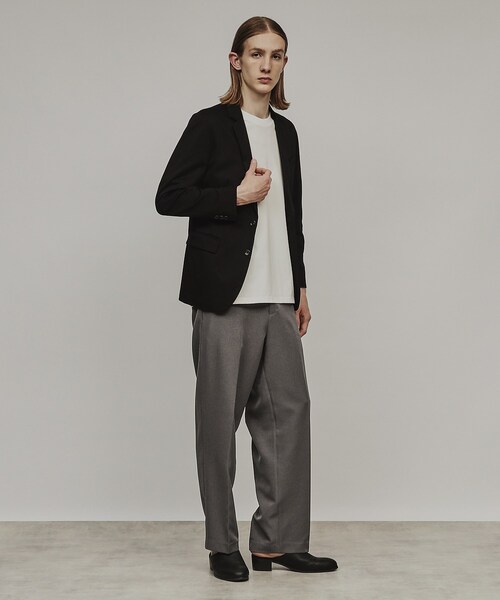 tk.TAKEO KIKUCHI（ティーケータケオキクチ）の「◆360度ストレッチワイドストレートパンツ（スラックス・メンズ・グレー/ブラック/ダークブラウン・01/02/03/04）」の20枚目の写真