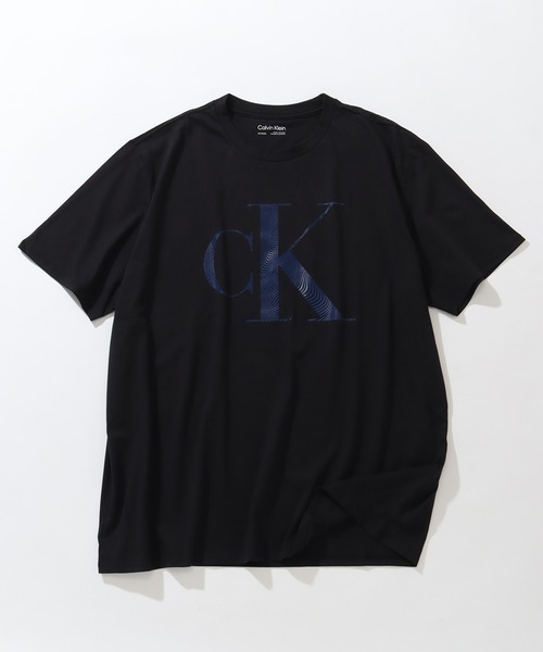 Calvin Klein(カルバン・クライン)の「【Calvin Klein/カルバンクライン】ロゴプリント ショートスリーブTシャツ(Tシャツ/カットソー・メンズ・ブラック/ホワイト・XL/L/M/S)」の1枚目の写真
